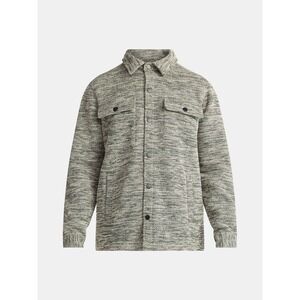 George Men's Knit Shacket Shirt Jacket Fleece Lining Midweight Size XL 46-48